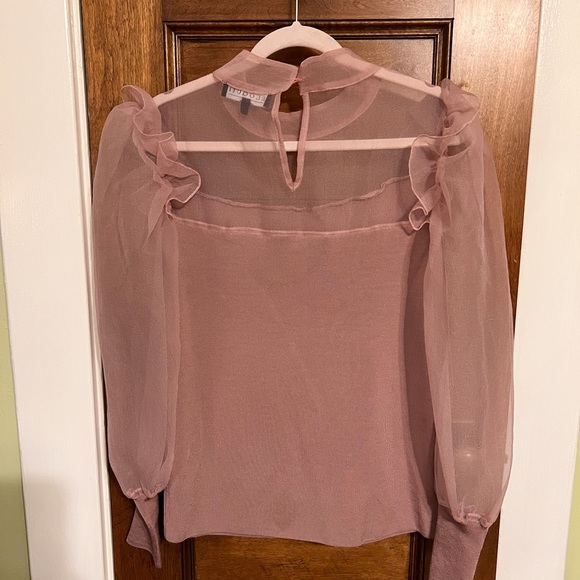Dusty pink knit top. - Picture 2 of 2